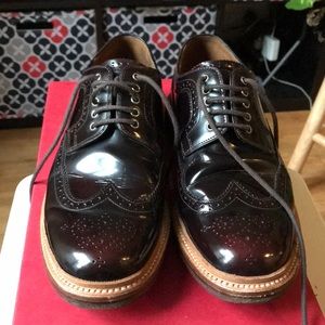 Derby dress shoes